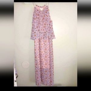 H&M Long Light Floral Womens Dress Size 6